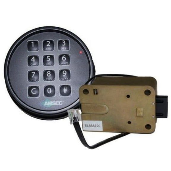 ESL10XL Electronic Keypad and Safe Lock - Black Finish