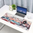 thumbnail image 5 of Watercolor Large Mouse Pad,Japanese 80 x 30 cm Desk Mat Gaming Mouse Pad, Extended Large Mouse Pad,Computer Mat with Non-Slip Base and Stitched Edge for Desk Office Home, 5 of 17