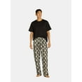 thumbnail image 2 of Disney Men's Nightmare Before Christmas Jack Skellington Knit Sleep Pants, Sizes S-XL, 2 of 5