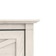thumbnail image 3 of Maklaine Engineered Wood Tall Bathroom Cabinet with Doors in Linen White Oak, 3 of 11
