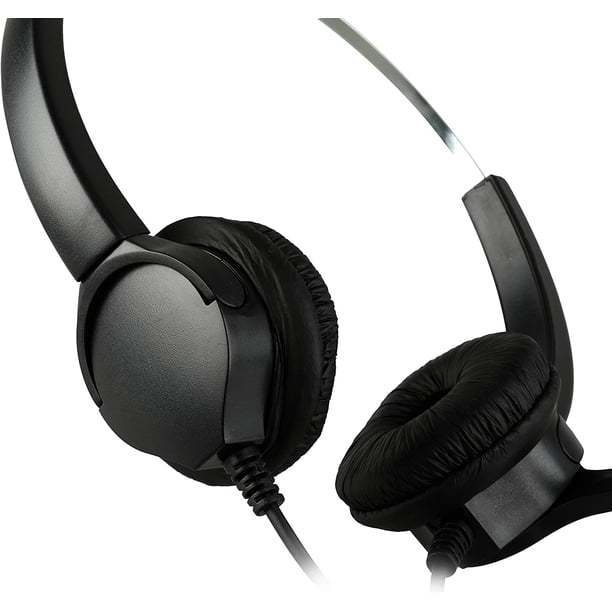 Auriculares binaurales con cable AGPTEK con cancelación de ruido