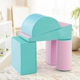 thumbnail image 3 of Gymax 5 PCS Kids Climb & Crawl Activity Playset Soft Foam Block Toddler Play Structure, 3 of 10