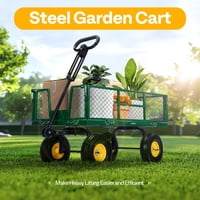 Specstar 900lbs Capacity Heavy Duty Steel Garden Cart