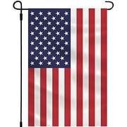 Mogarden American Garden Flag, 12 x 18 Inch, Patriotic 4th of July USA Yard Flag