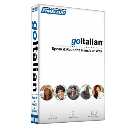 Pimsleur goItalian Course - Level 1 Lessons 1-8 CD : Learn to Speak, Read, and Understand Italian with Pimsleur Language (Best Italian Language Program)