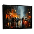 thumbnail image 2 of Designart "Afro-American Harlem Metropolis" African American Floater Framed Wall Art Print, 2 of 7