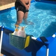 thumbnail image 1 of Pool Edge Storage Basket Hollow Drainage Large Capacity Foldable Suitable For Swimming Pool Bathroom Multi Purpose, 1 of 6