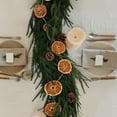 thumbnail image 6 of 9.83 ft Orange Slices Garland for Christmas Tree Christmas Rustic Garland Orange Slice Garland Farmhouse Dried Orange Slices Hanging Garland for Christmas Home Decorations, 6 of 6