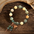 thumbnail image 4 of Pulsera de loto Bodhi jinwen elástica decorativa cuentas Estilo B, 4 of 7