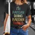 thumbnail image 4 of Im Raegan Doing Raegan Things Personalized First Name TShirt, 4 of 6
