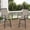 Brown Gen3, variant on Outdoor Swivel Bar Stools Gen 2, Set of 2 Bar Height, High Back Metal Fabric, Patio Garden, Brown