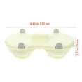 thumbnail image 2 of unbranded Ivory Microwave Egg Cooking Tool Reusable Egg Poacher Cup for Steaming, 2 of 6