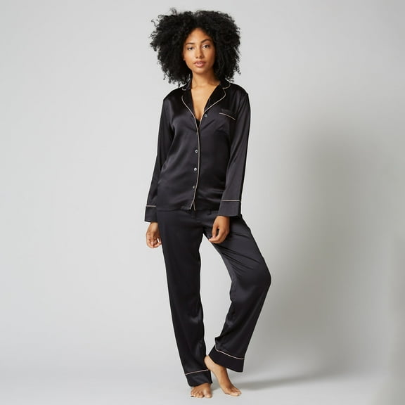 Journelle Women's Marlene Pajama Set in Black