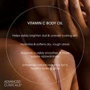 Advanced Clinicals Vitamin C Body Cream & Body Oil - Two Pack
