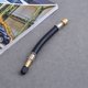 thumbnail image 4 of Extensión de válvula de neumático conector adaptador de tránsito para camión rueda de neumático doble 140mm, 4 of 4