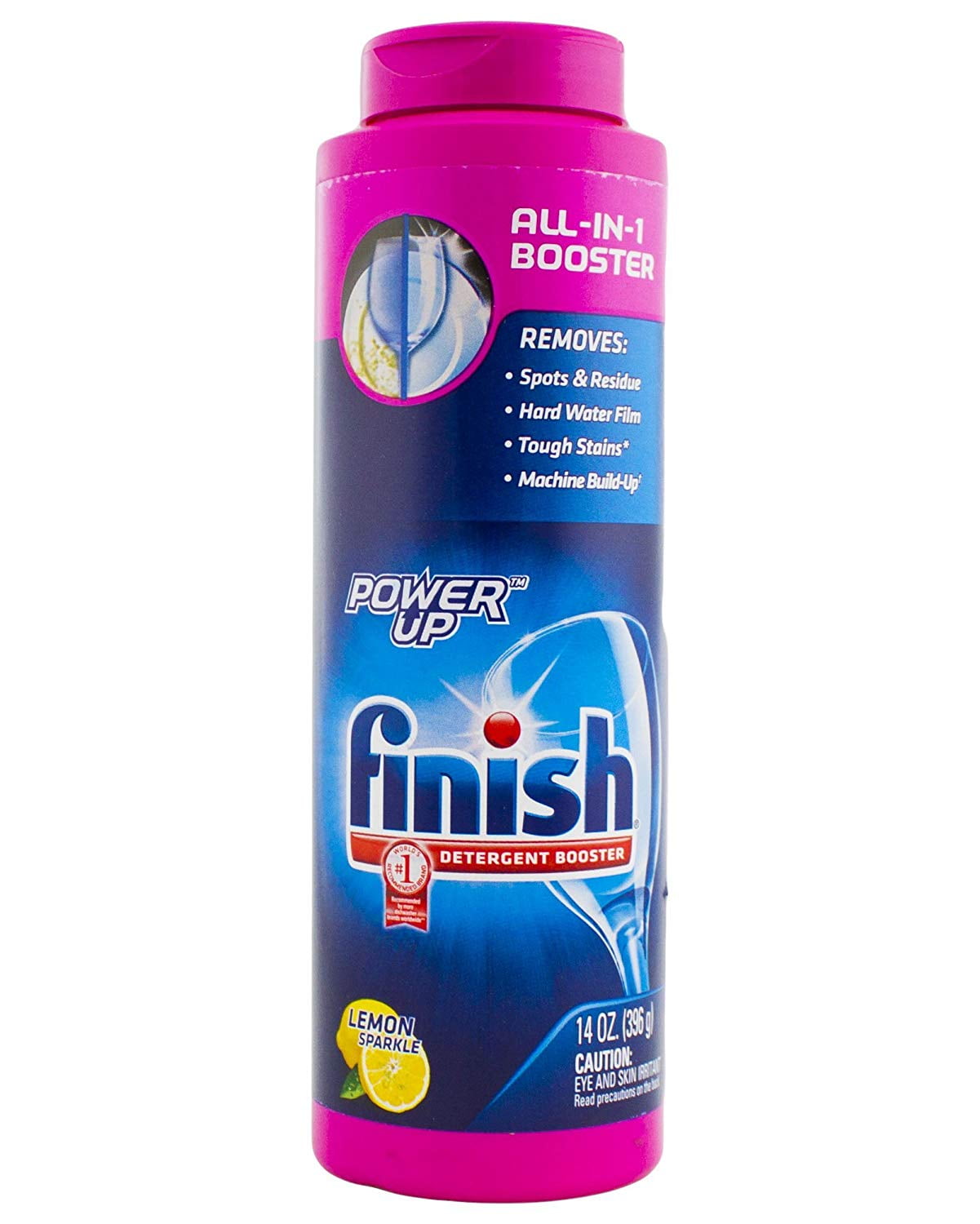 Power Up Rinse Aid, Dishwasher Booster Agent, 14 Ounce