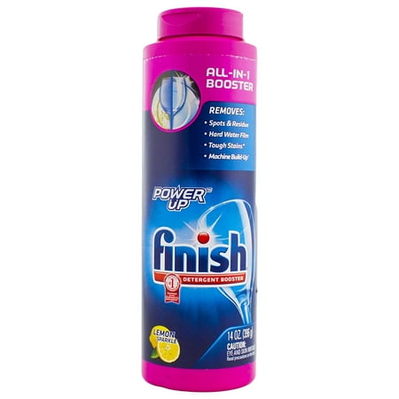 Power Up Rinse Aid, Dishwasher Booster Agent, 14 Ounce (Pack of