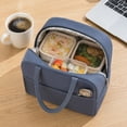 thumbnail image 5 of Lunch Bag Lunch Box for Women & Men, Insulated Lunch Box with Handle, Leakproof Reusable Lunch Tote Bags for Work/Office/Travel/Picnic(Gray), 5 of 7