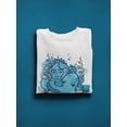 thumbnail image 3 of Sea Princess And Octopus Sweatshirt Men -Image by Shutterstock, Male Medium, 3 of 4