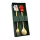 thumbnail image 3 of Juego de cuchara y tenedor, vajilla de Año Nuevo chino, cubiertos, utensilios de cocina Estilo D, 3 of 9