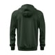 thumbnail image 3 of Ceisia Men's casual sports solid color hooded jacket pocket long Gift sleeve outerwear, 3 of 6
