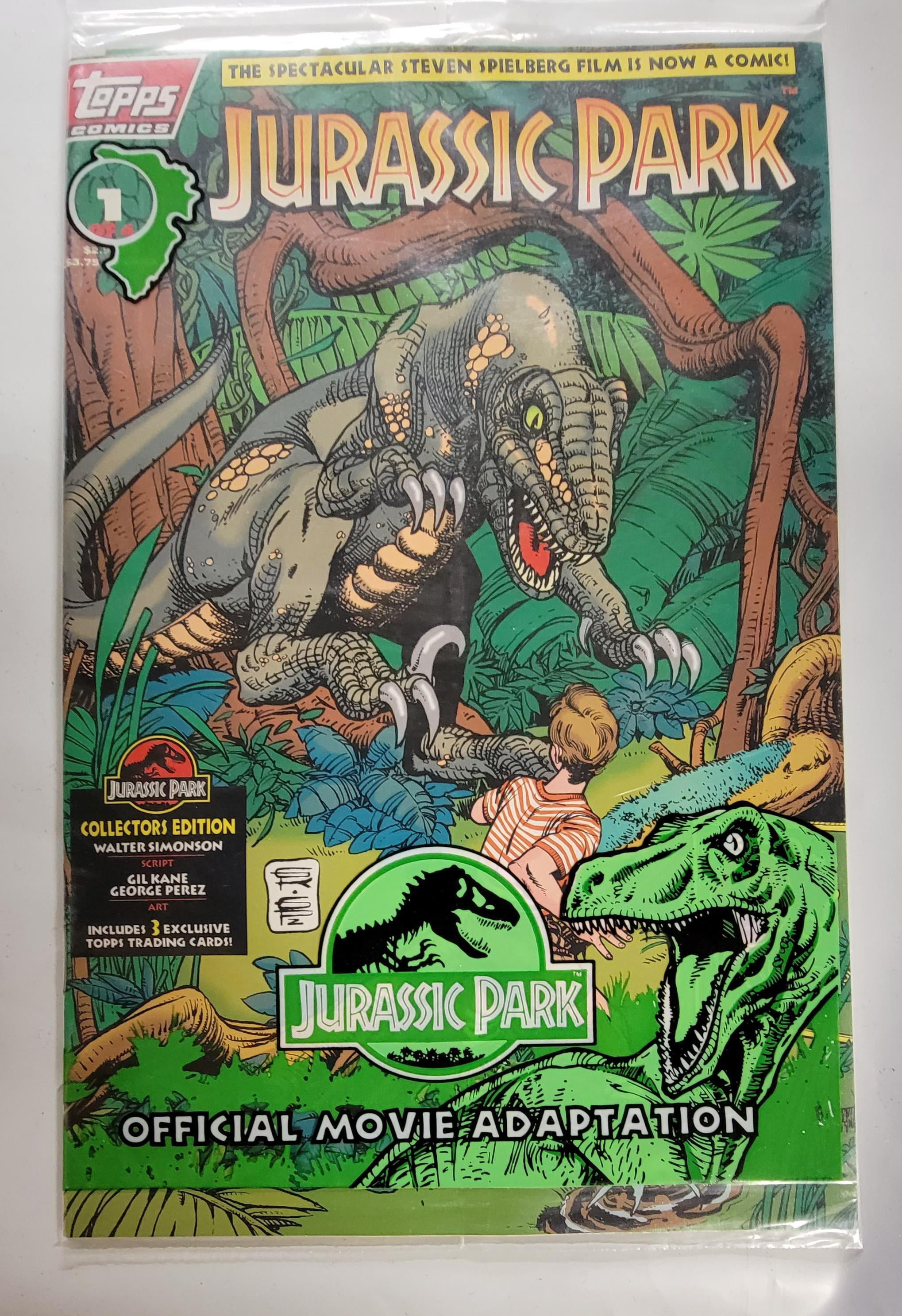 11 1993 Topps Jurassic Park Sticker Mini-Sized Set NM/MT ^ Dinosaur Spielberg 