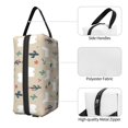 thumbnail image 5 of Uemuo Cute Alpaca Pattern Portable Toiletry Bags with Handle, Waterproof travel Make up Bags for Women, Large Capacity Travel Cosmetic Bags, 5 of 9