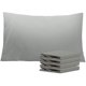 thumbnail image 1 of NTBAY Juego de 2 fundas de almohada estándar, 100% microfibra cepillada de 1800 hilos, súper suaves y acogedoras, resistentes a las arrugas, a la decoloración y a las manchas con cierre de sobre, fund, 1 of 4