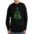 thumbnail image 1 of CafePress - Christmas Tree - Classic Crew Neck Sweatshirt, 1 of 1