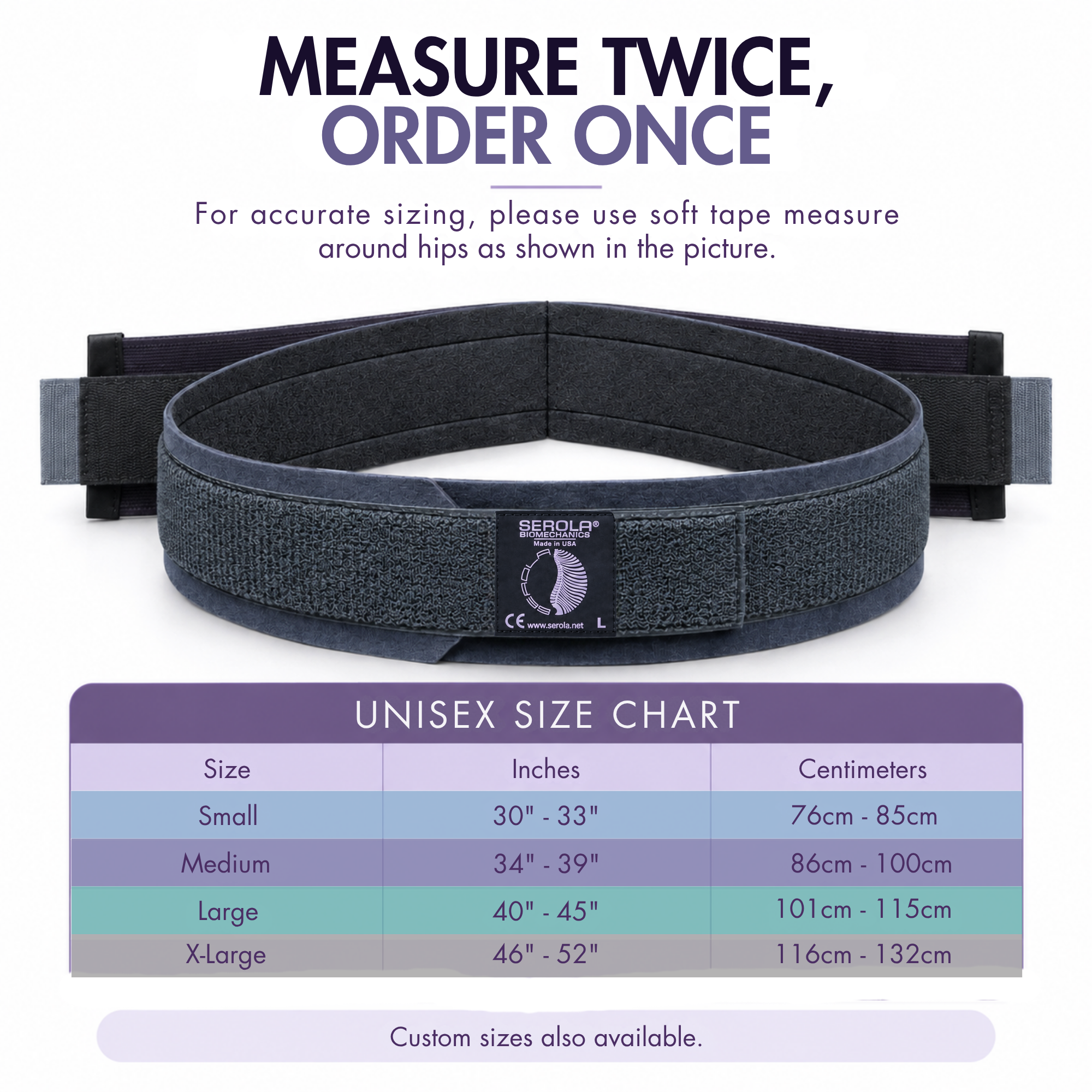 Serola Sacroiliac Belt Large 40-45 Inches photo 2
