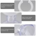 thumbnail image 4 of CRAFTHROU 6Ud Water Clip Para Acuario Transparente Con Ventosa Para Fijar Manguera De Pecera, 4 of 7