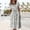 Green, variant on Women's Casual Dress Fashion Forward Short Sleeve Printed Round Neck Midi Dress for Everyday Style Red XL