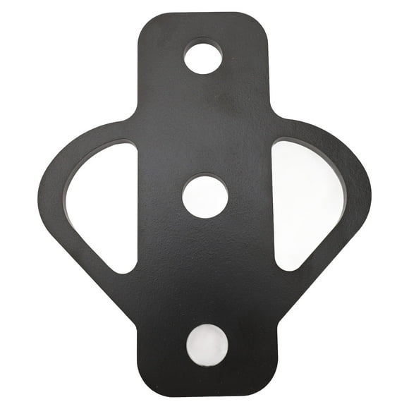 3 Way Hitch Adapter, Rustproof High Strength Steel ATV Hitch Adapter Universal Fit for Cart Flat Towing Ball Installation