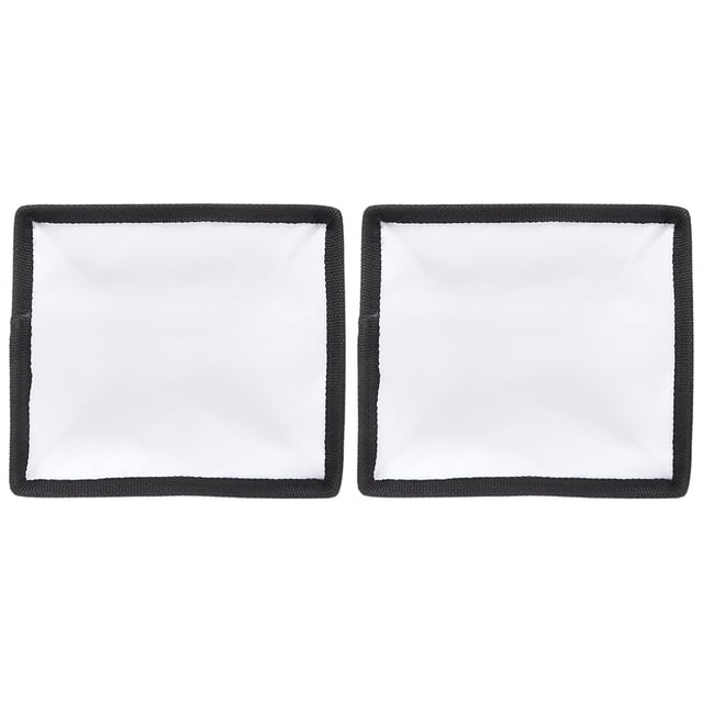 WEUVEB 2Ud Softbox Portátil Negro Para Fotografía Con Plegable Y Tela Para Difusión De