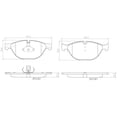 thumbnail image 2 of BALATAS CERAMICAS 740I 2011 al 2013 BMW 4.4L V8 Delanteras BREMBO ., 2 of 5