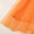 thumbnail image 4 of Youmylove Toddler Girls Letters Cartoon Pumpkin Printing Flying Sleeve Long Sleeve Stripe Tulle Dress Princess Dress Children Baby Clothes Soft Sundress, 4 of 6