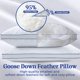 thumbnail image 3 of Juego de 2 almohadas Feather Down Puredown Queen Size, 3 of 5