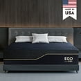 thumbnail image 3 of EGOHOME Black 14 inch Hybrid Mattress, Queen Size Memory Foam Mattress, Pocket Spring, 3 of 10