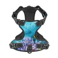 thumbnail image 4 of Picia Corals and Tropical Fish No-Pull Dog Harness Reflective Front Clip Vest with Handle,Step-in Air Dog Harness,Adjustable 2 Metal Rings 4 Buckles,Easy to Put on & Take Off, 4 of 9