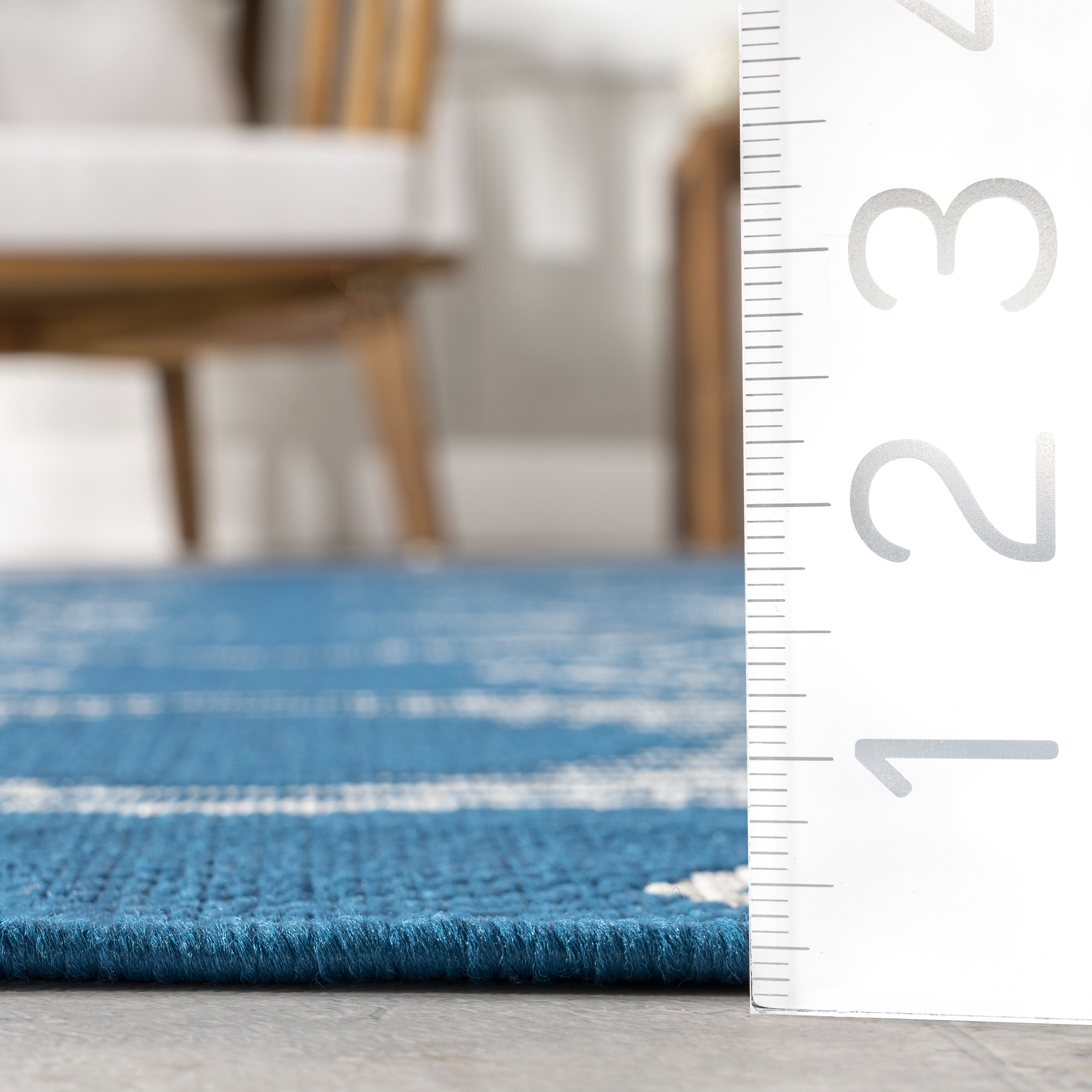 nuLOOM Ranya Tribal Indoor/Outdoor Area Rug, 5' x 8', Teal