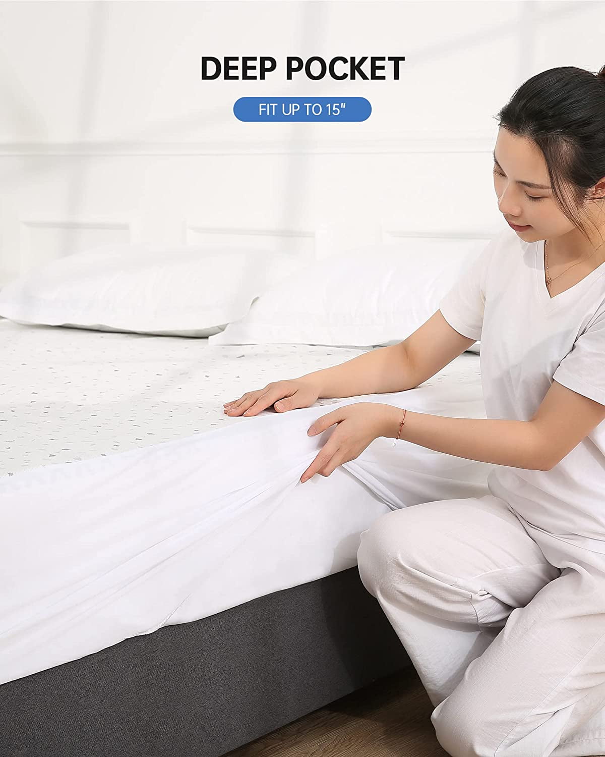 Hermell Convoluted Mattress Pad Economy - Blue - Hospital Size 34 x 72 x 1-3/4 in. CP5220