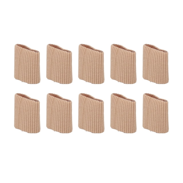 Oubit Corn Pad Tube,10pcs Toe Cushion Tube Silicone Toe Tube Toe Tube Sleeve Professionally Tested