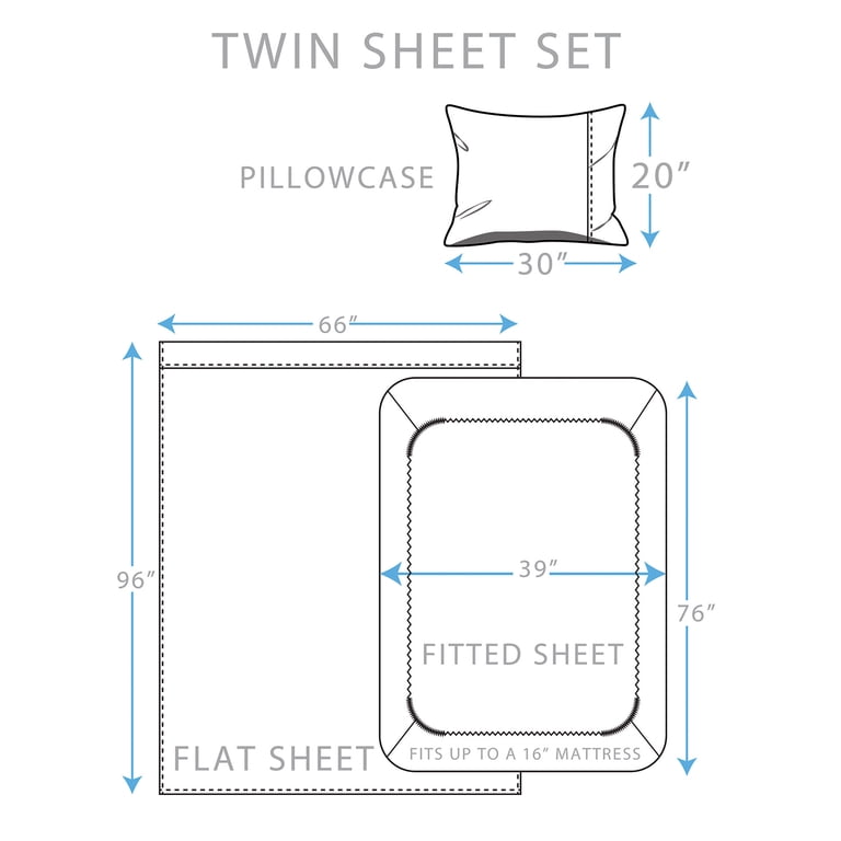 Royale Linens Jersey Knit Twin 3-Piece Sheet Set photo 8