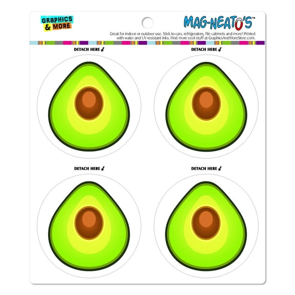 Avocado MAG-NEATO'S(TM) Car/Refrigerator Magnet Set