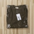 thumbnail image 4 of Baby Boy Girl Button Romper One Piece Solid Color Knit Ribbed Jumpsuit, 4 of 5