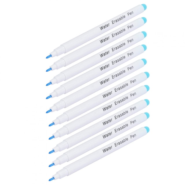 Air Water Erasable Pen Fabric Marker Temporary Marking Auto Vanishing Pen Air Erasable Pen, 10pcs Disappearing Ink Marking Pen For Cloth Marking ToolsMarking & Tracing Tools
