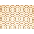 thumbnail image 1 of Ahgly Company Indoor Rectangle Trellis Orange Contemporary Area Rugs, 5' x 7', 1 of 1