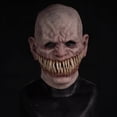 thumbnail image 2 of Cubierta Facial Creepy Gagtooth Payaso Disfraces De Halloween Scary Follower Cubiertas Faciales Realistas Horror Gruesome Shield Suministros Para Fiestas Methold HA033307-00, 2 of 6