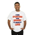 thumbnail image 6 of DJH Apparel | Tried STUDYING: Worst Two Minutes of My Life Funny Unisex Tee, 6 of 7