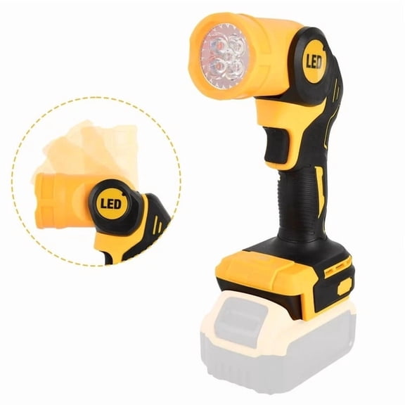 20Volt MAX Cordless LED Pivoting Work Light Flashlight TOOLS